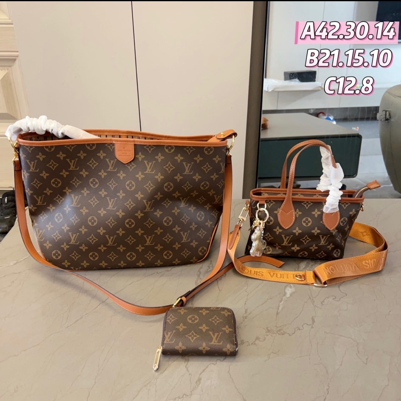 LV Inspired Mommy and Me Set