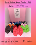 Basic Colors Nylon Bundle