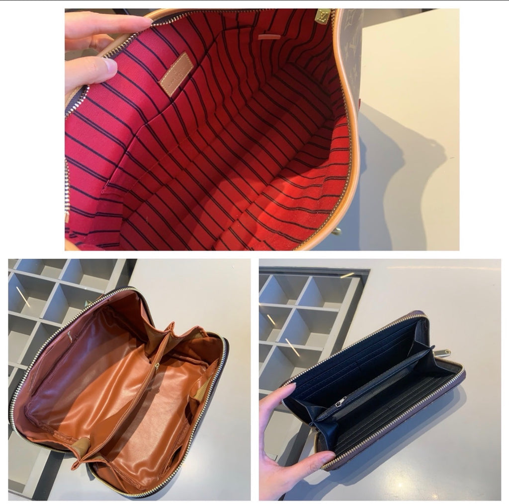 LV Inspired Bag Set