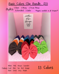 Basic Colors Clip Bundle